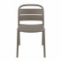 Stuhl Papatya Balat-S Taupe 61