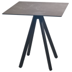 Tischgestell Papatya Tower 202 Metall Anthrazit