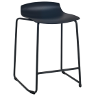 Barhocker Papatya X-Treme Sled Pro schwarz, Beine schwarz