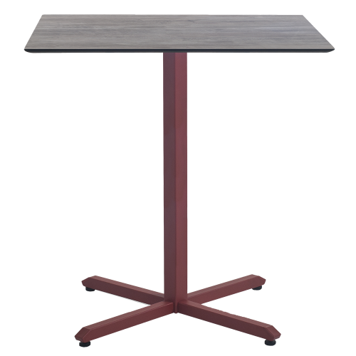 Tischgestell Papatya Slim X 351 metallic rot