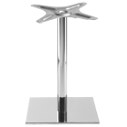 Papatya Modus Tischfuß 45x45x73 cm chrome