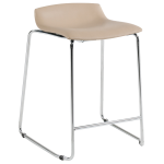 Barhocker Papatya X-Treme Sled BD beige Kunstleder Barhocker Papatya X-Treme Sled BD beige Kunstleder