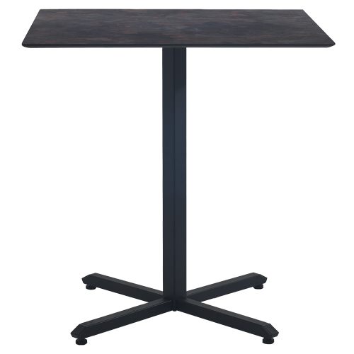 Tischgestell Papatya Slim X 350 in Metallic-Schwarz gehalten