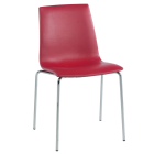 Stuhl Papatya X-TREME SD dunkelrotes Kunstleder