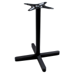 Papatya Kross Tischfuß 63x63x73 cm schwarz