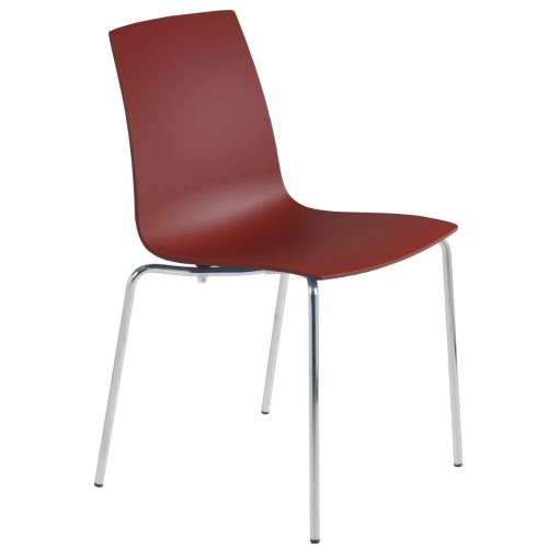 Stuhl Papatya X-Treme S Pro aus rotem Backstein