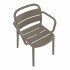 Sessel Papatya Balat-K Taupe 61