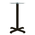Papatya Plus Tischfuß 48x48x73 cm Matt-Schwarz