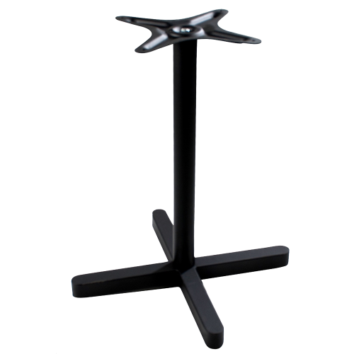 Papatya Kross Tischfuß 63x63x73 cm schwarz