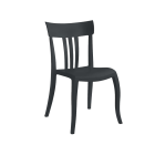 Papatya Trio-S Stuhl Schwarz 
