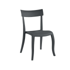 Papatya Hera-S Stuhl P RATTAN anthrazitgrau