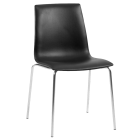 Stuhl Papatya X-TREME SD schwarzes Kunstleder