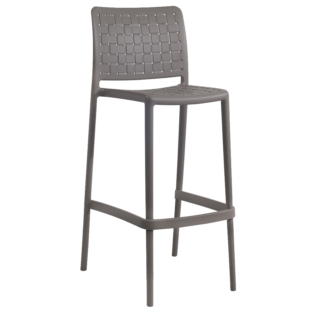 Barhocker Papatya Fame-S Bar 75 cm graubraun