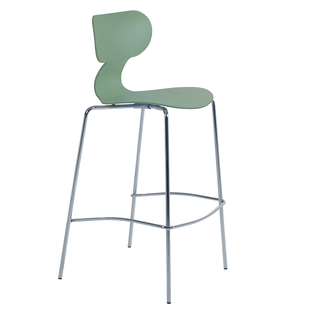 Barhocker Papatya Yugo-S Bar grüner Sitz