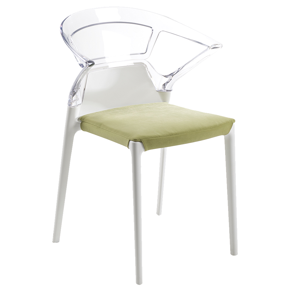 Stuhlkissen Ego-K, Ego-S, Ego-Rock (Preis ist pro Kissen) Valencia Gewebe avocado 107-2110