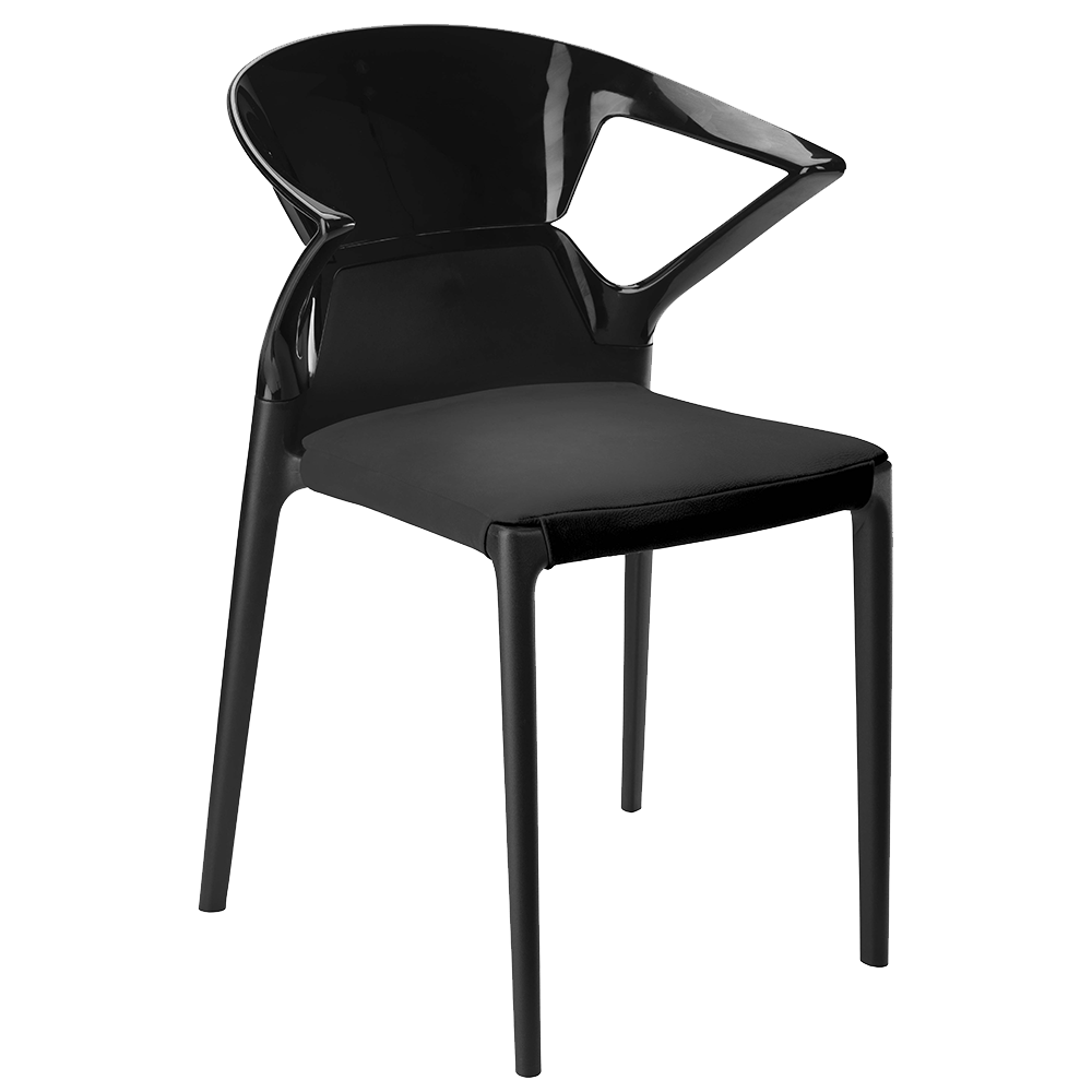 Stuhlkissen Ego-K, Ego-S, Ego-Rock (Preis ist pro Kissen) Valencia Gewebe graphit 107-4003