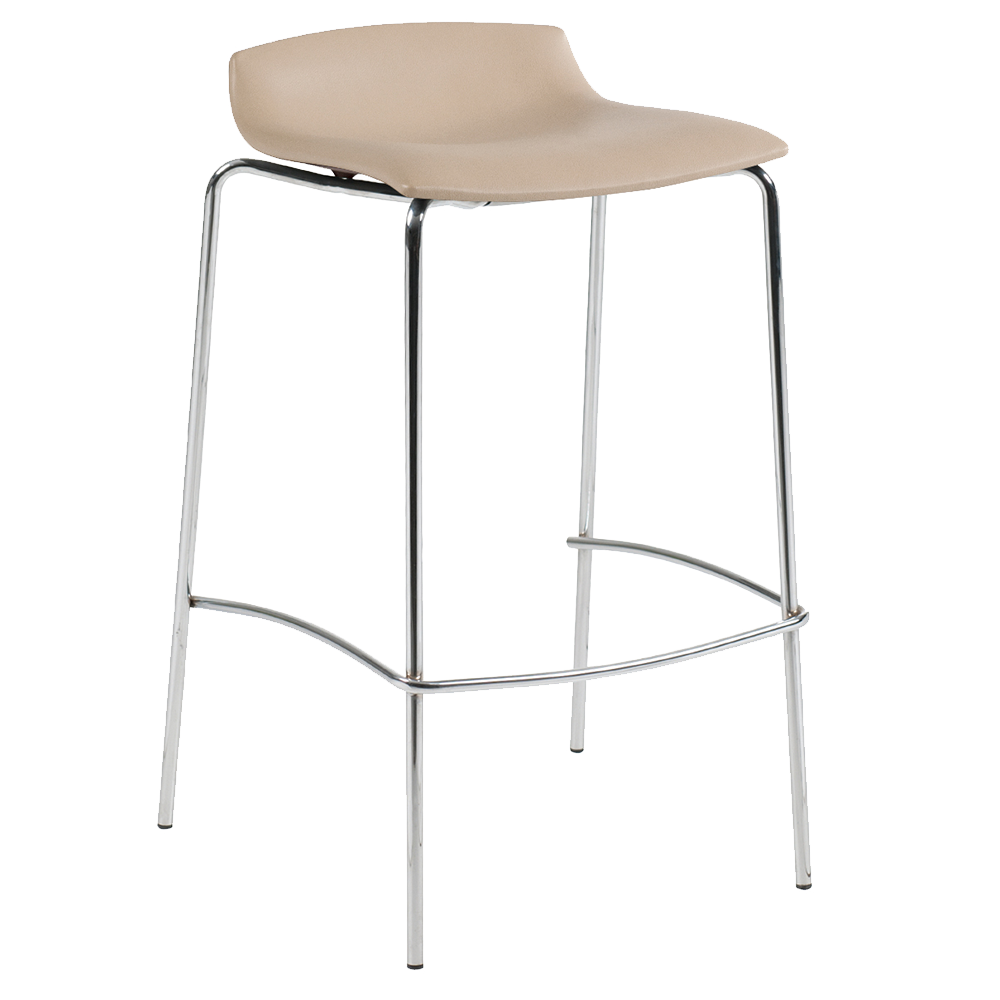 Barhocker Papatya X-Treme BSSD Platte beige Kunstleder
