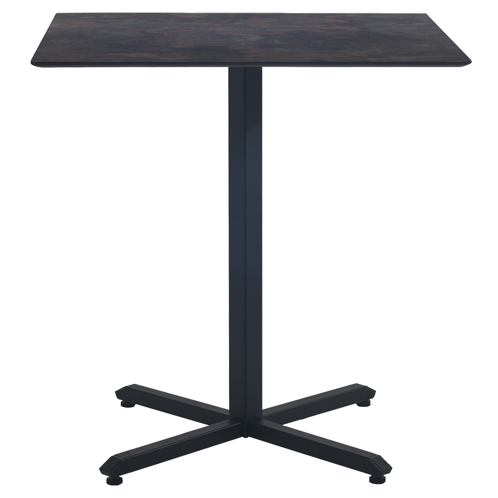 Tischgestell Papatya Slim X 350 in Metallic-Schwarz gehalten
