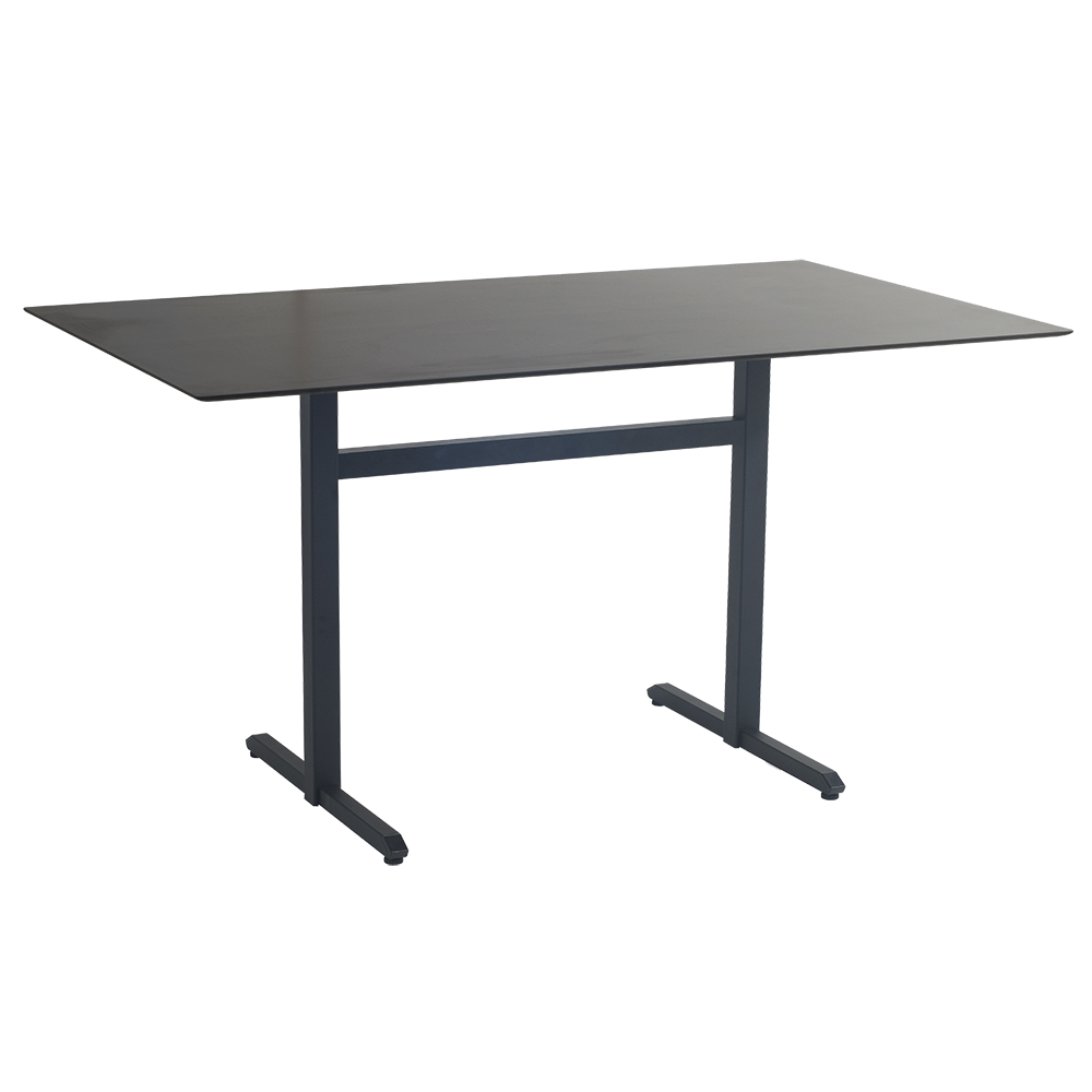 Tischgestell Papatya Slim X 355 Metall Anthrazit