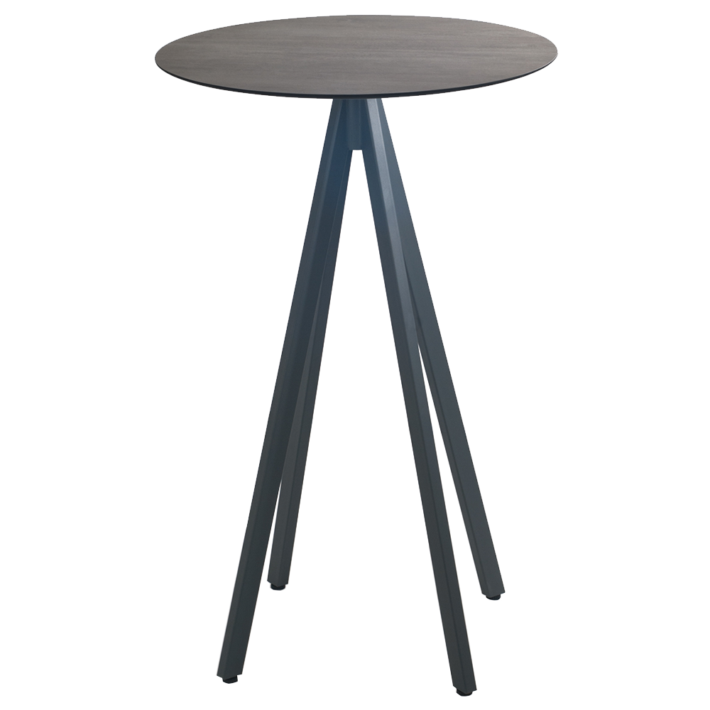 Tischgestell Papatya Tower BAR 204 Metall Anthrazit