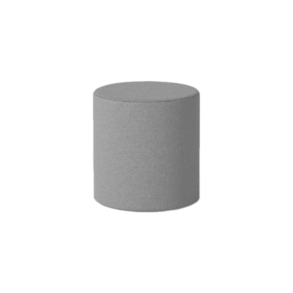 Pouf Papatya Aura rund D45 cm (Batyline Eden) Kiesel 00566
