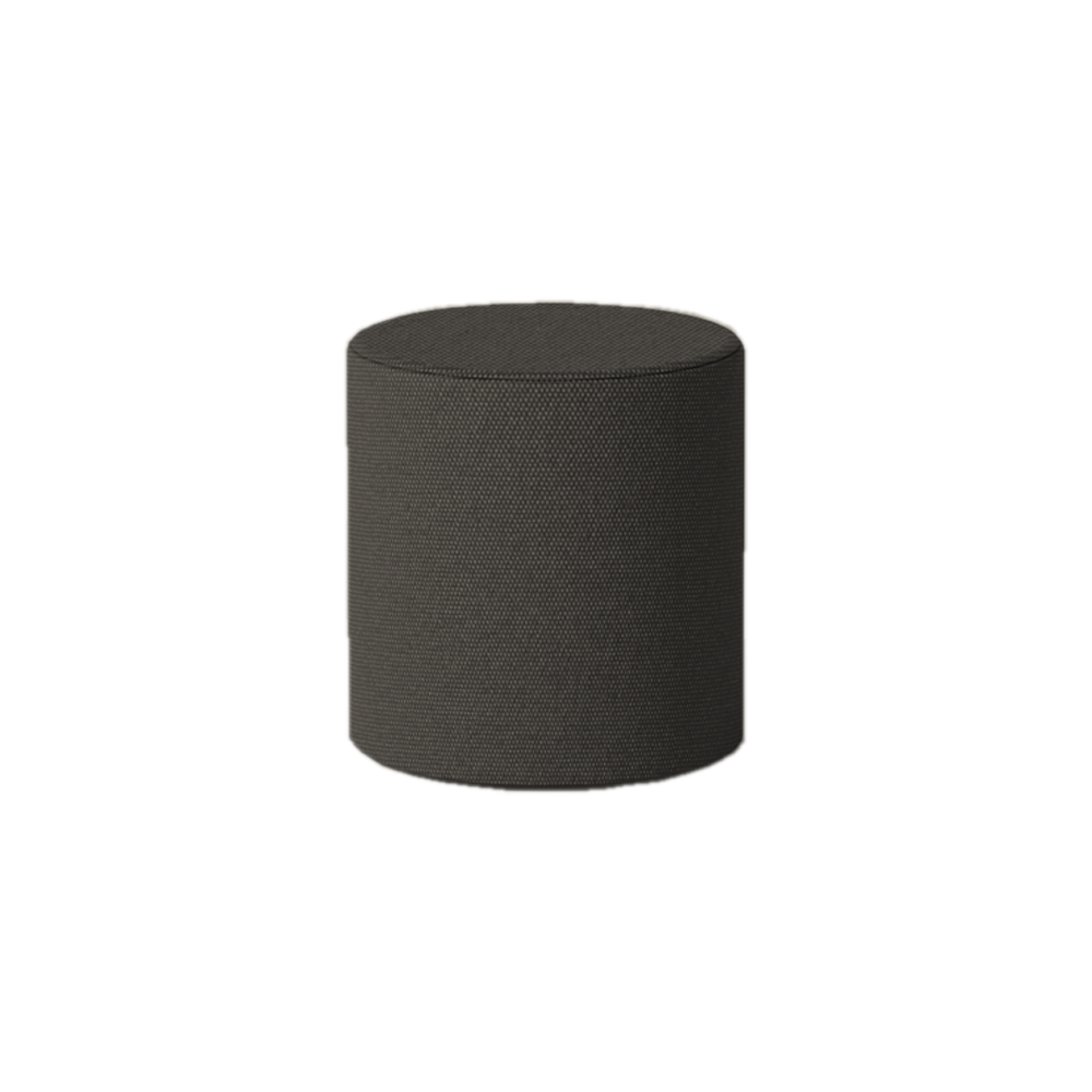 Pouf Papatya Aura rund D45 cm (Batyline Eden) Schatten 00555