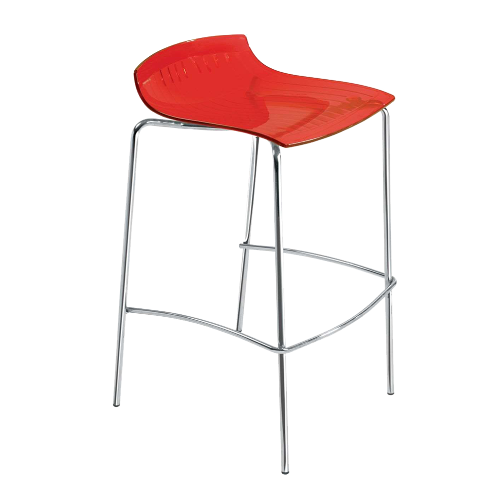 Papatya X-Treme BSS Barhocker transparent rot