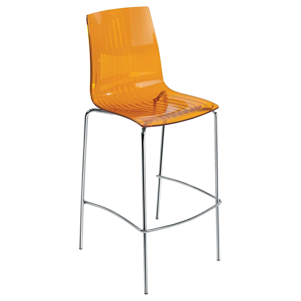 Papatya X-Treme BSL Barhocker transparent orange