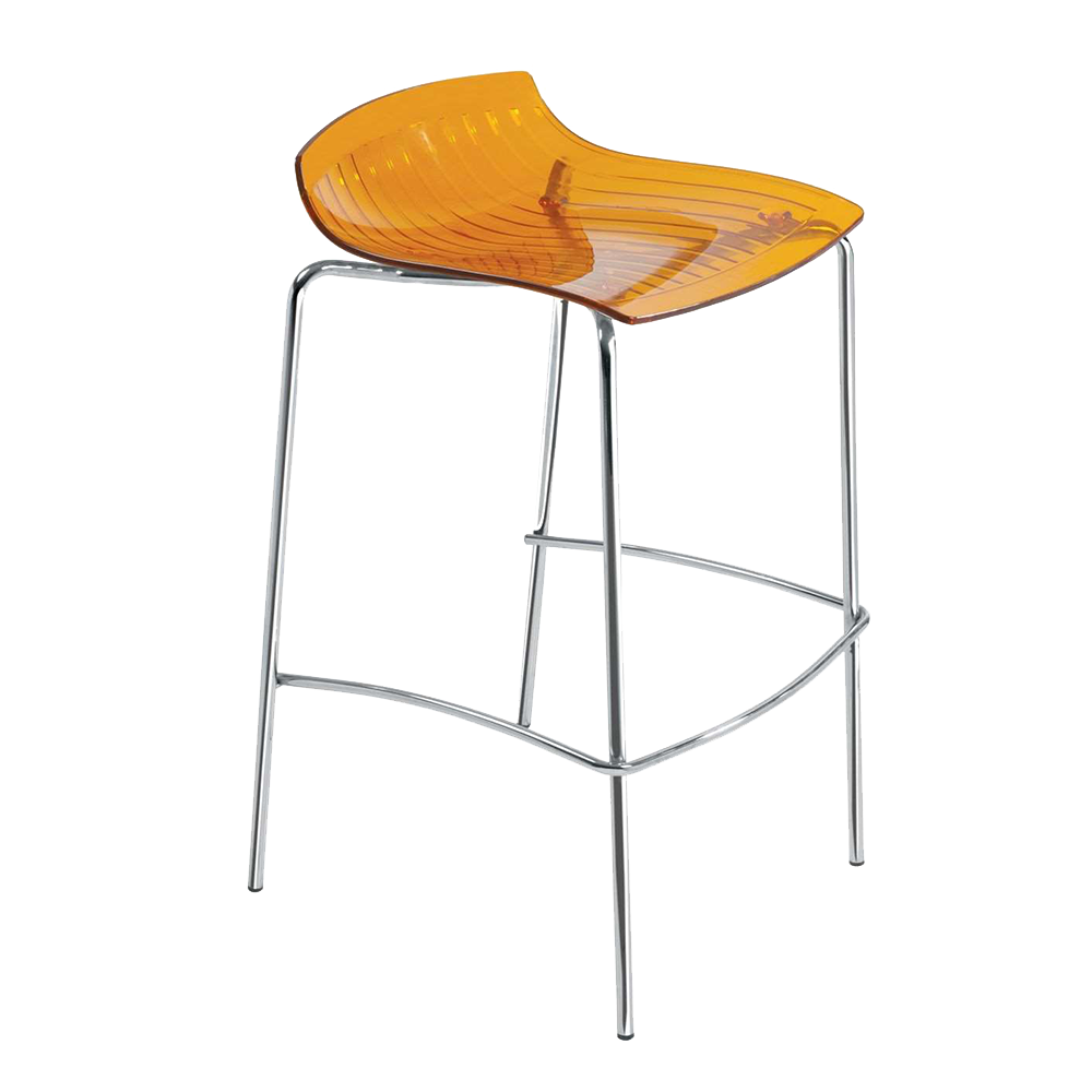 Papatya X-Treme BSS Barhocker transparent orange