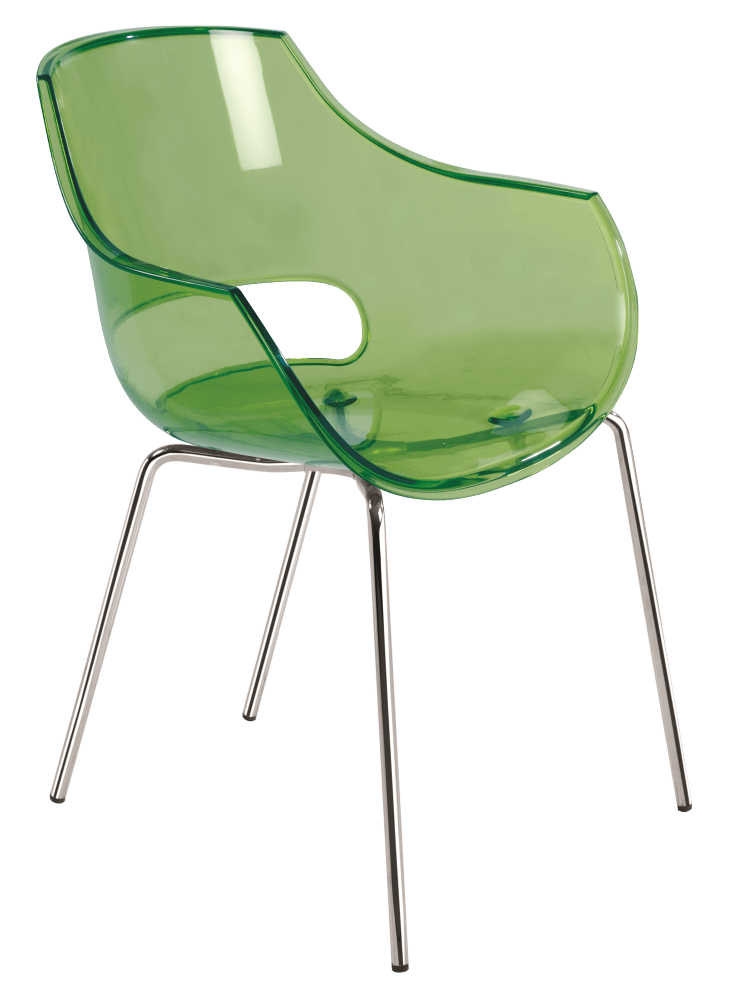 Papatya Opal Sessel transparent grün