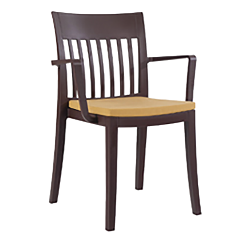 Stuhlkissen Eden-K, Eden-S (Preis ist pro Kissen) Etisilk Gewebe dunkelbeige 2751