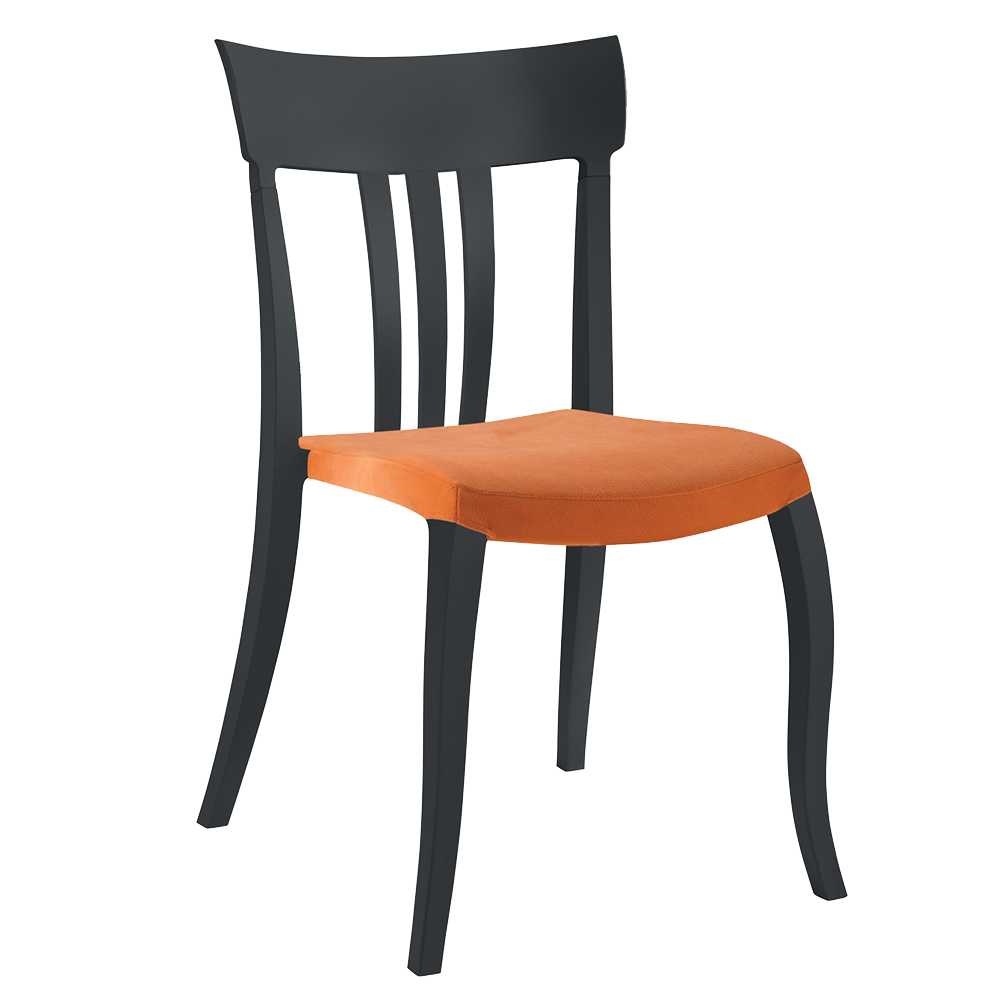 Stuhlkissen Xsera, Hera-S, Opera-S, Trio, Toro (Preis ist pro Kissen) Stamskin Gewebe orange 127