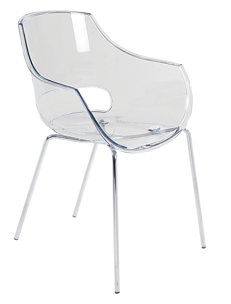 Papatya Opal Sessel transparent