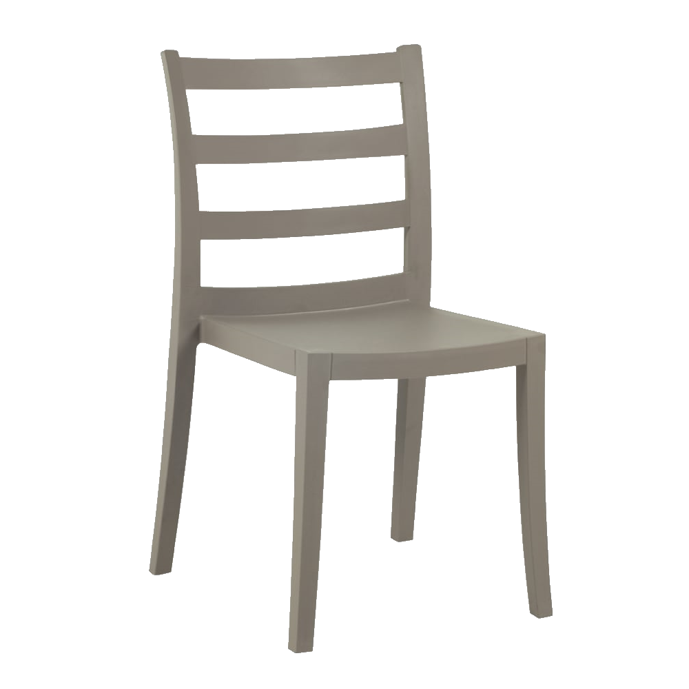 Papatya Nosta-S Stuhl grau-braun