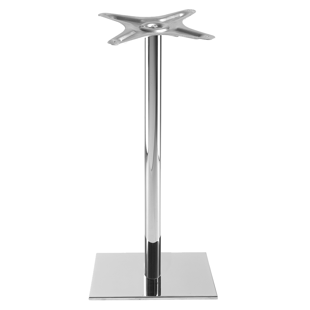 Papatya Modus Tischfuß 38x38x73 cm chrome