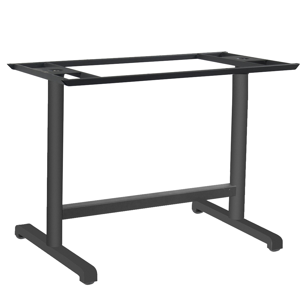 Papatya Plus Tischfuß II 80x60x73 cm schwarz