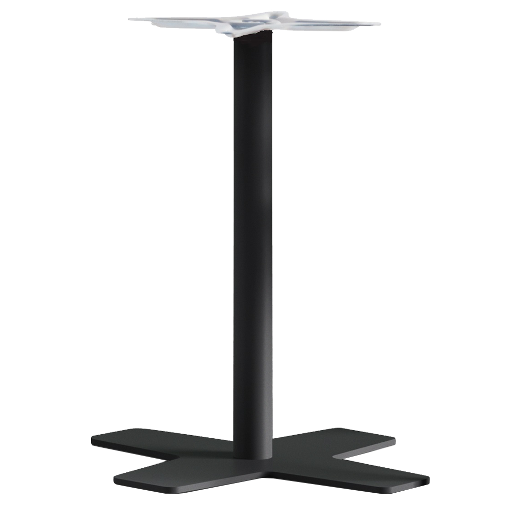Papatya Oxo Tischfuß 45x45x73 cm schwarz