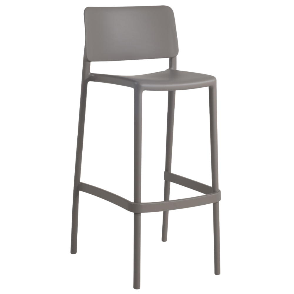 Barstuhl Papatya JOY-BS BAR - 75 grau-braun