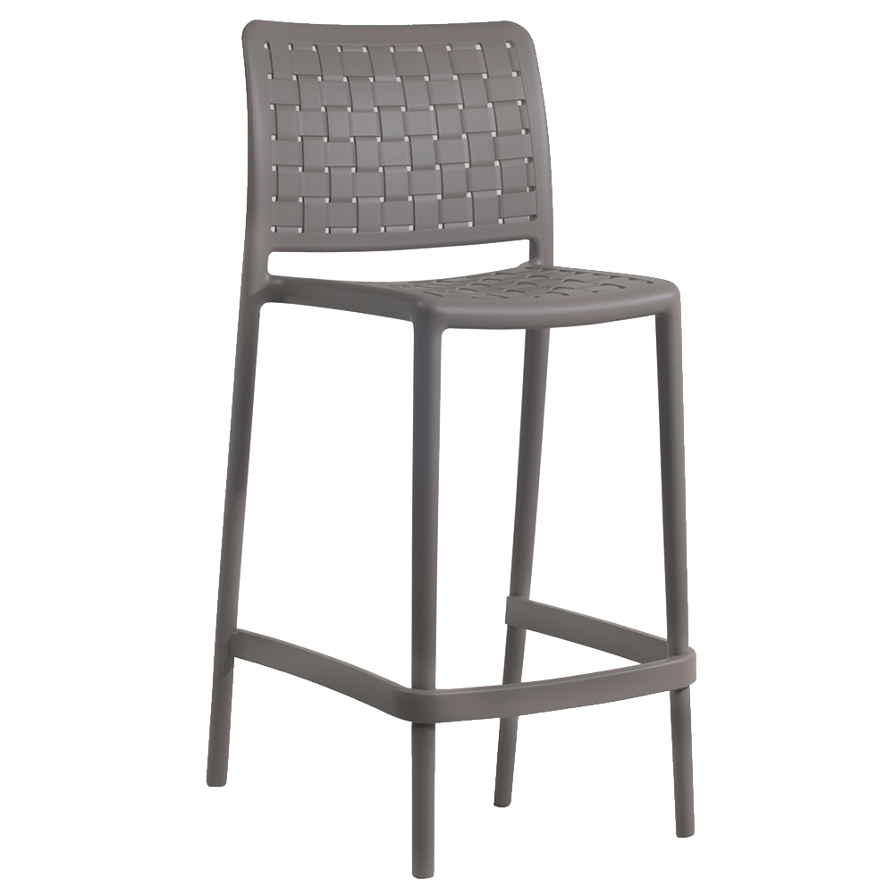 Barhocker Papatya Fame-S Bar 65 cm grau-braun
