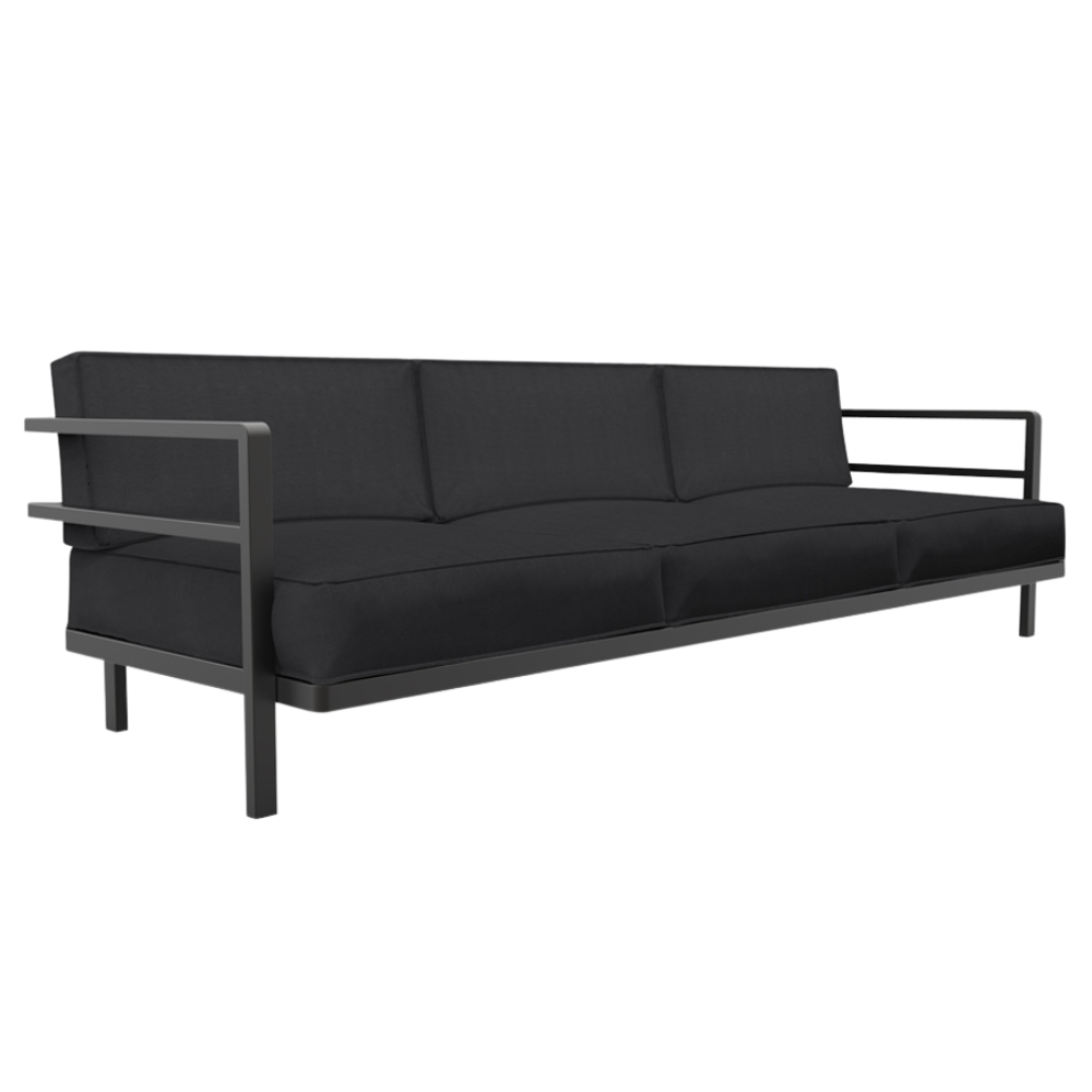 Sofa Papatya Loca LS 03 anthrazit, Stoff anthrazit