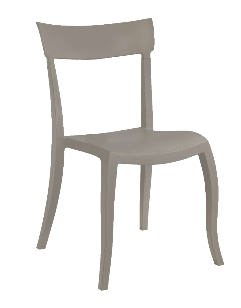 Papatya Hera-S StuhlP grau-braun