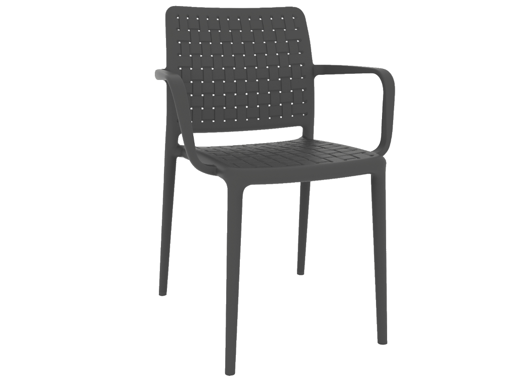 Papatya Fame-K Sessel anthrazitgrau