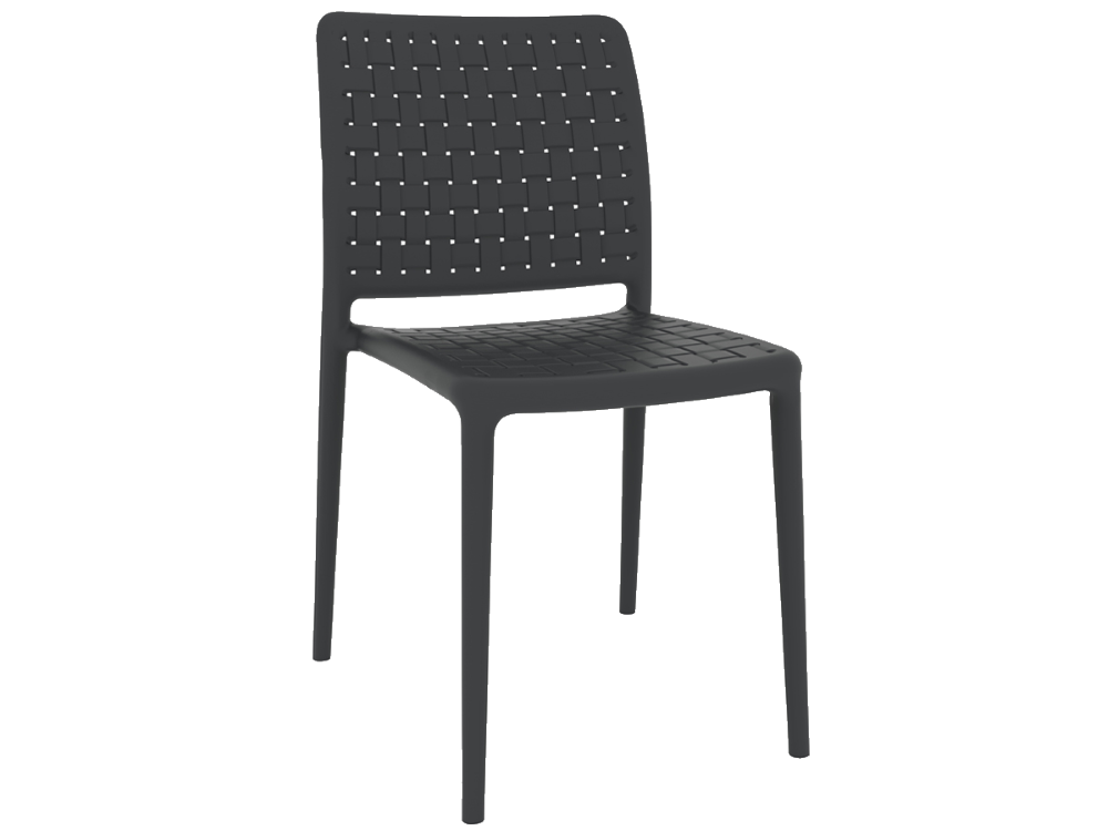 Papatya Fame-S Stuhl anthrazitgrau